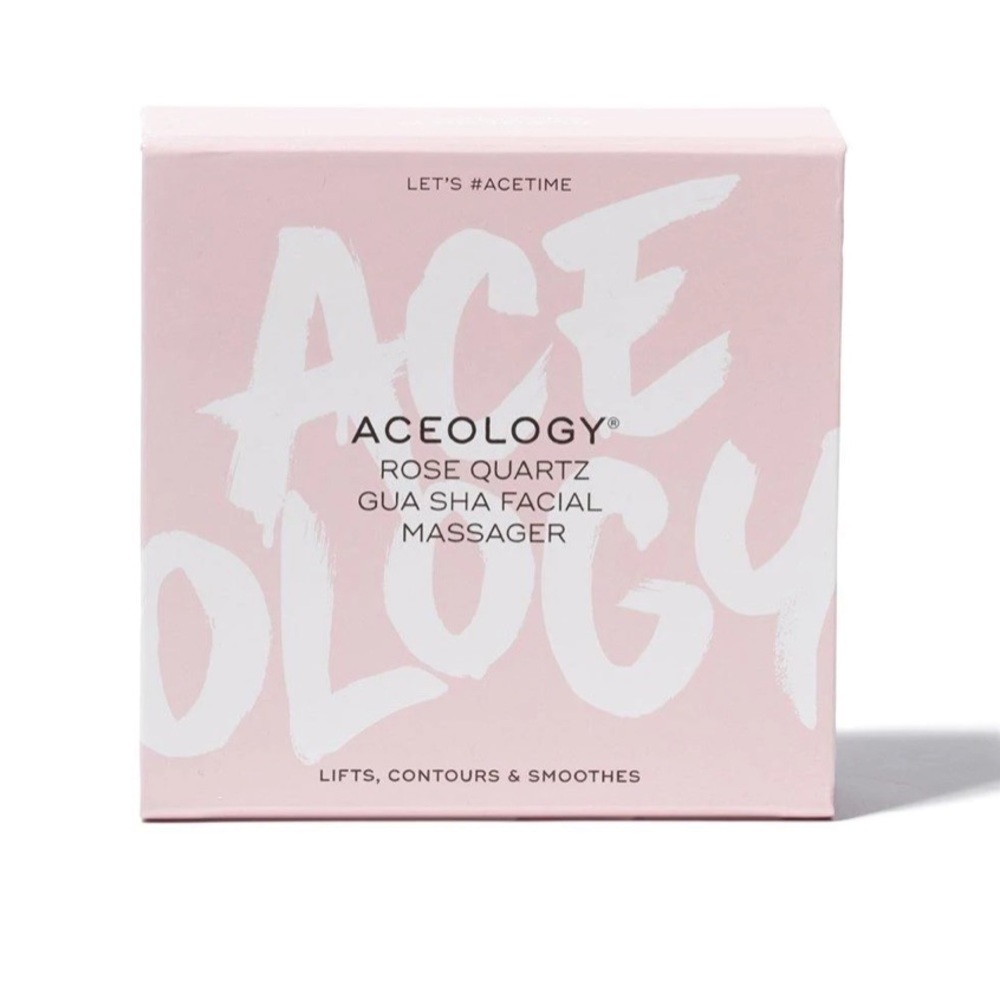 🌹ACEOLOGY ROSE QUARTZ GUA SHA FACIAL MASSAGER - Picture 3 of 8